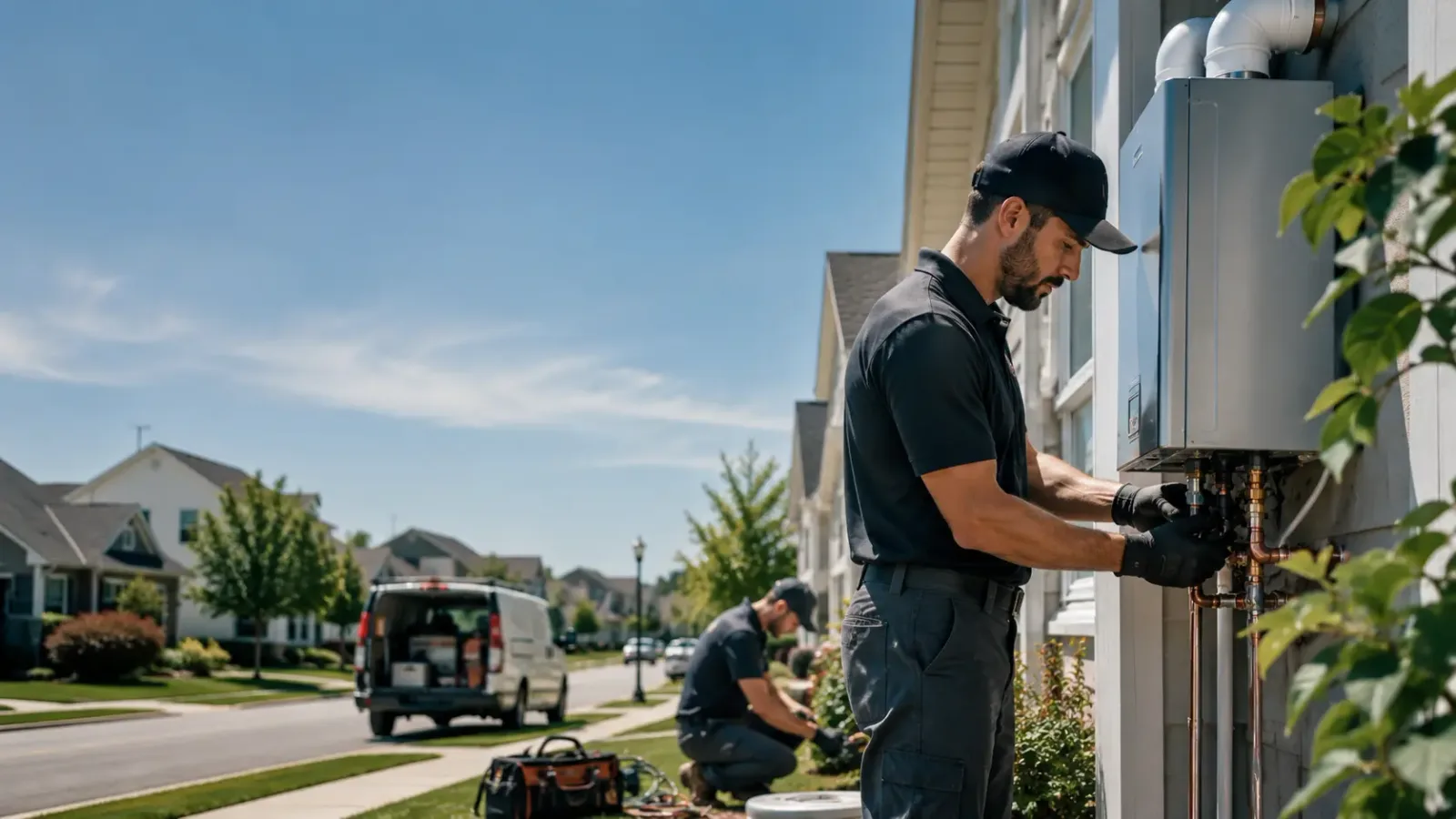 Tankless Water Heater Installation in Man, WV